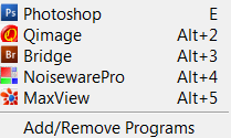 External Program List