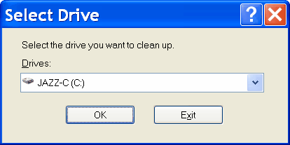 disk cleanup compress your os drive